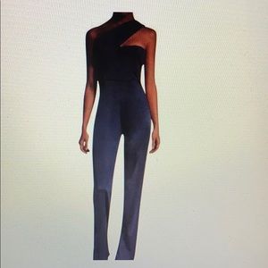 Misha Collection Nancy Satin Jumpsuit